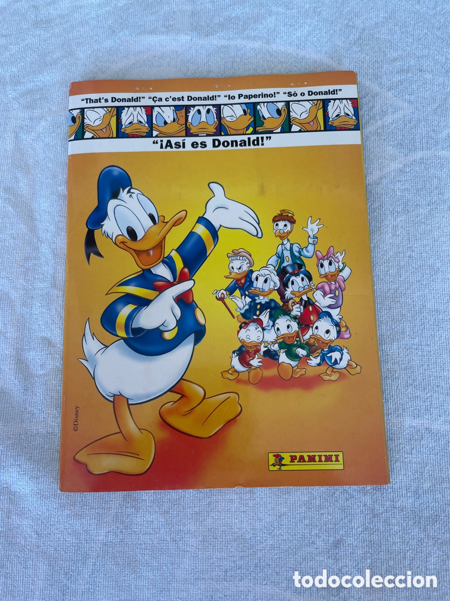 Coleccionismo &aacute;lbum: Album AS&Iacute; ES DONALD Completo
