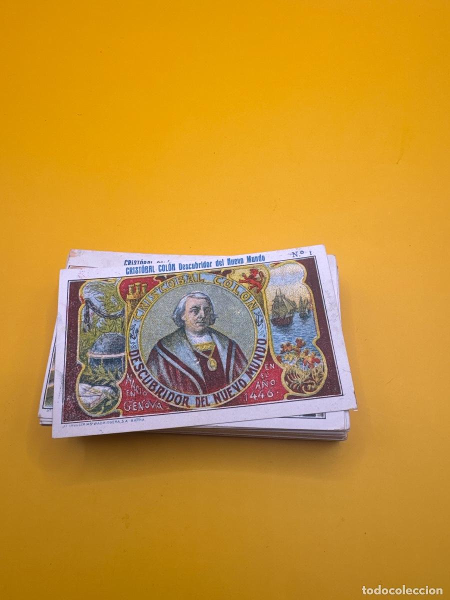 Coleccionismo &aacute;lbum: CRIST&Oacute;BAL COL&Oacute;N DESCUBRIDOR DEL NUEVO MUNDO &ndash; COLECCI&Oacute;N COMPLETA 100 CROMOS &ndash; CIRCA 1920 &ndash; INDUSTRIA