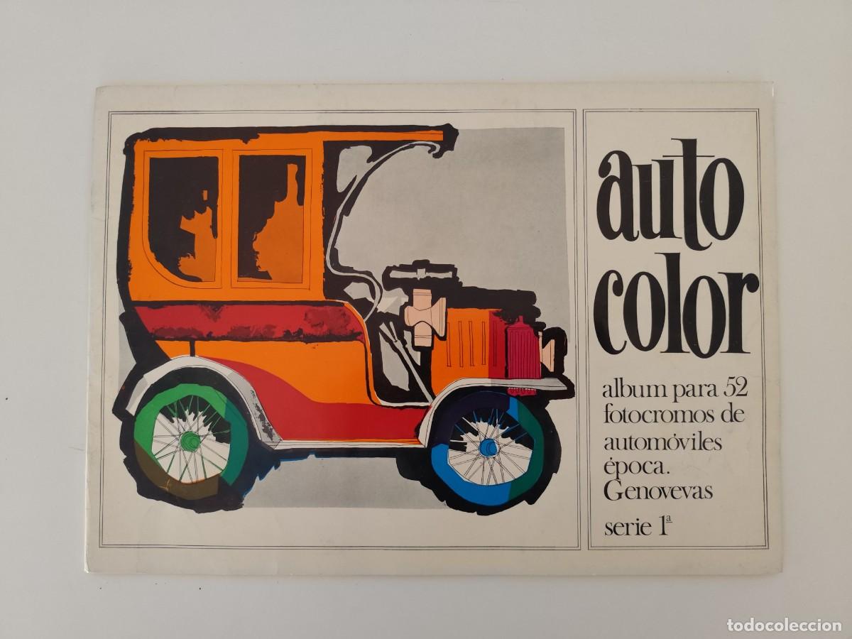 Coleccionismo &aacute;lbum: * &Aacute;lbum completo Auto Color serie 1&ordf; Laboratorios Vita S.A.