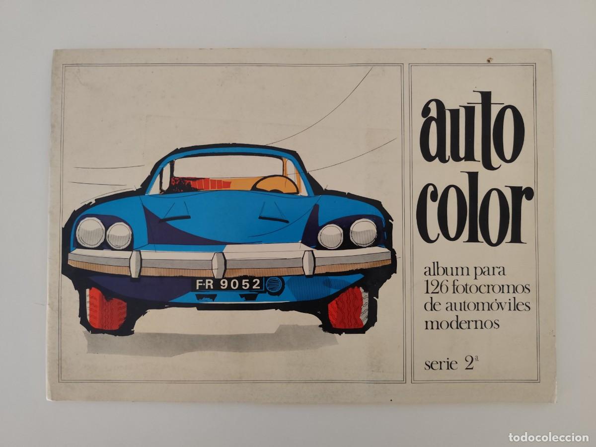 Coleccionismo &aacute;lbum: * &Aacute;lbum completo Auto Color serie 2&ordf; Laboratorios Vita S.A.