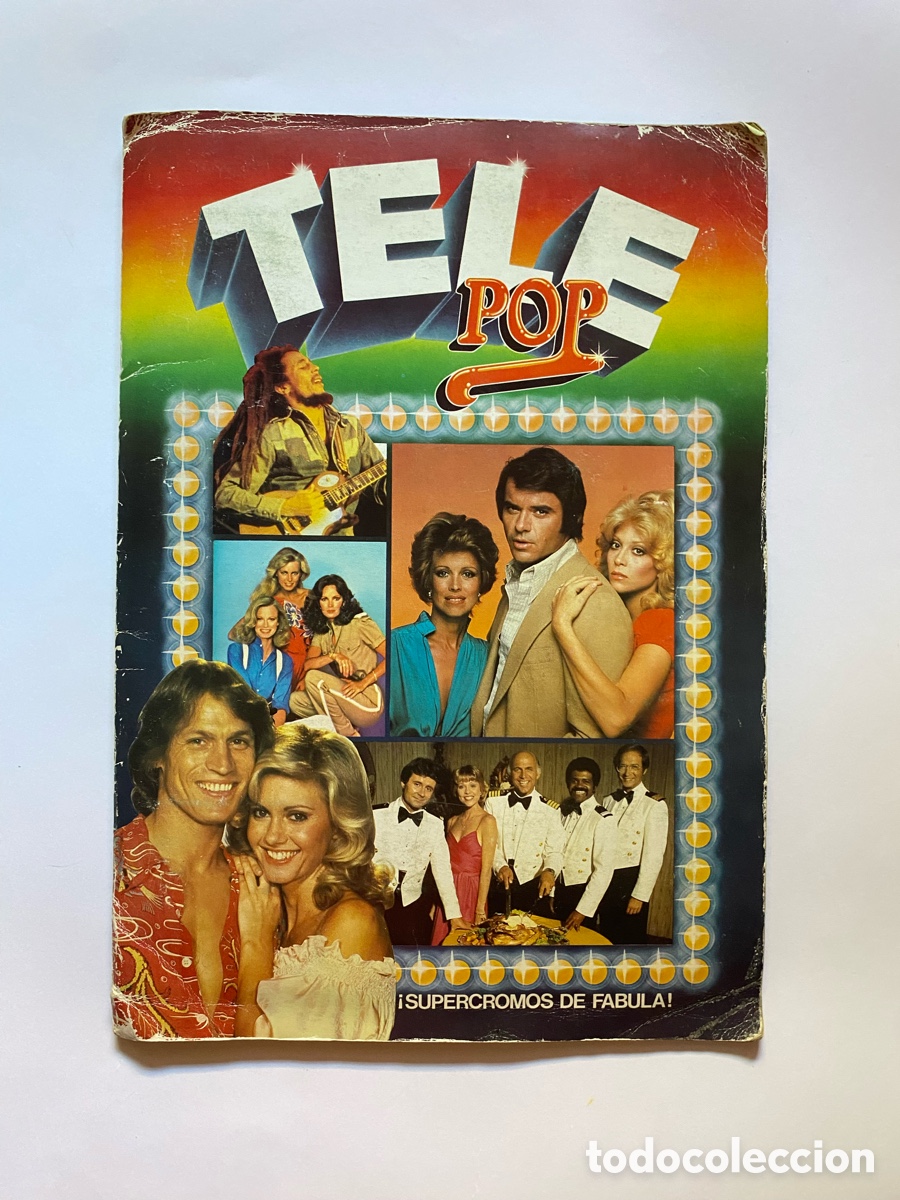 Coleccionismo &aacute;lbum: &Aacute;lbum de Cromos Tele Pop COMPLETO