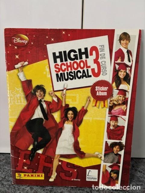 Coleccionismo &aacute;lbum: HIGH SCHOOL MUSICAL 3 FIN DE CURSO : ALBUM STICKERS COMPLETO CON POSTER