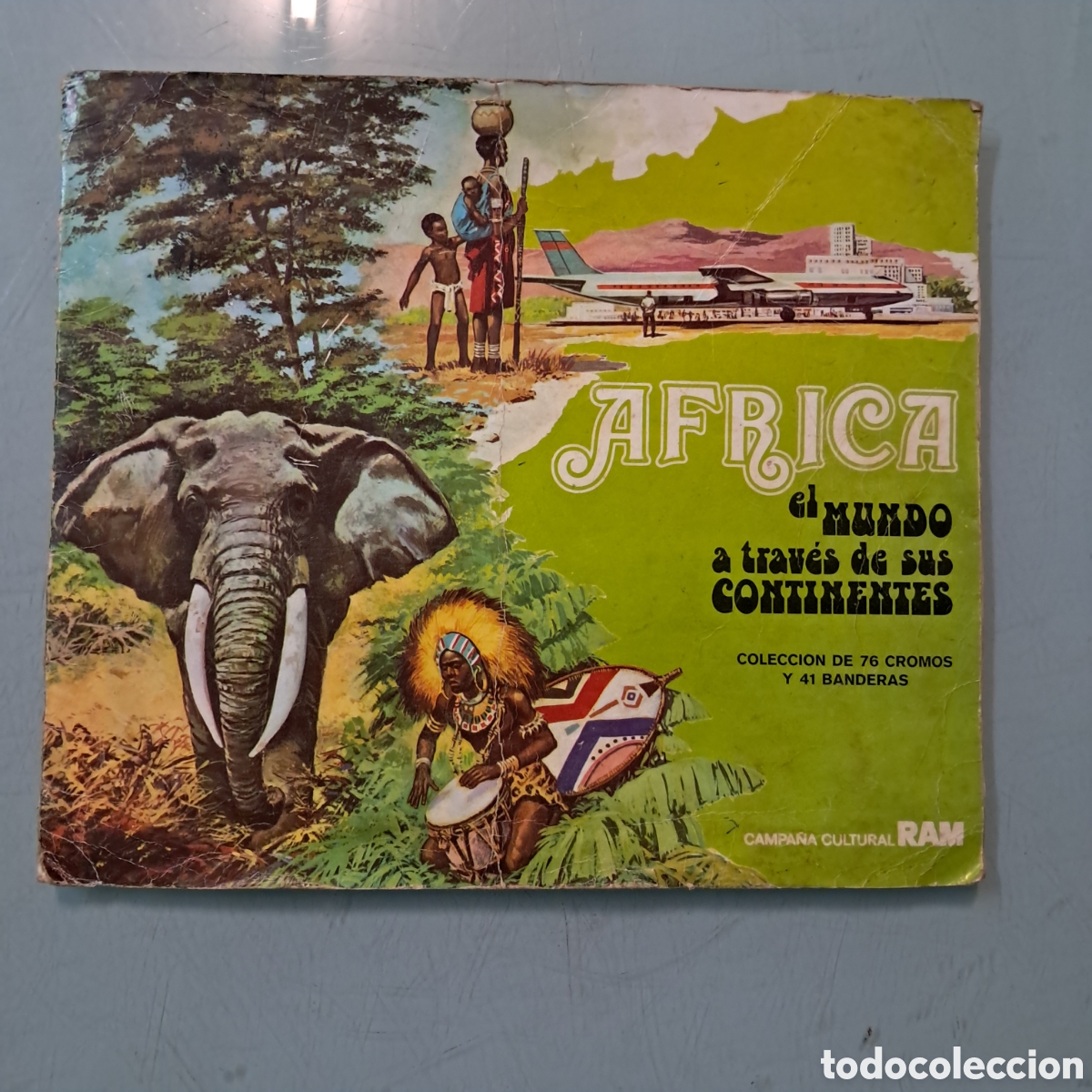 Coleccionismo &aacute;lbum: Album &Aacute;frica el mundo a trav&eacute;s de sus continentes, Ram