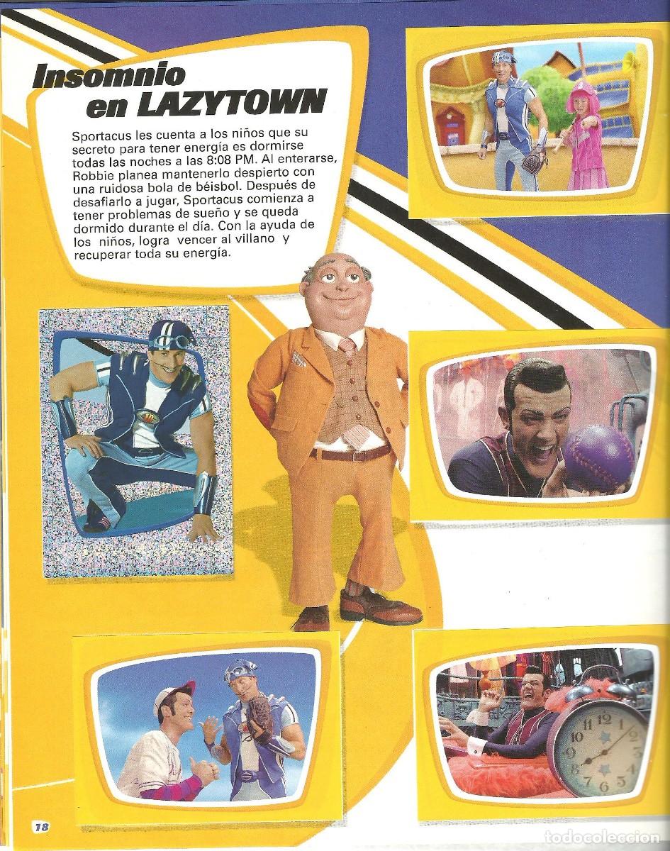 Coleccionismo &aacute;lbum: LAZY TOWN - PANINI - COMPLETO - Foto 6