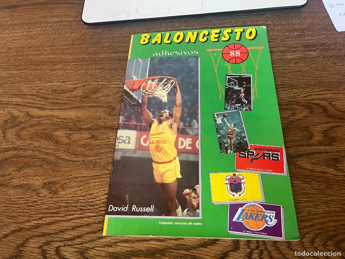 Coleccionismo &aacute;lbum: ALBUM COMPLETO CROMOS BALONCESTO 88 J. MERCHANTE