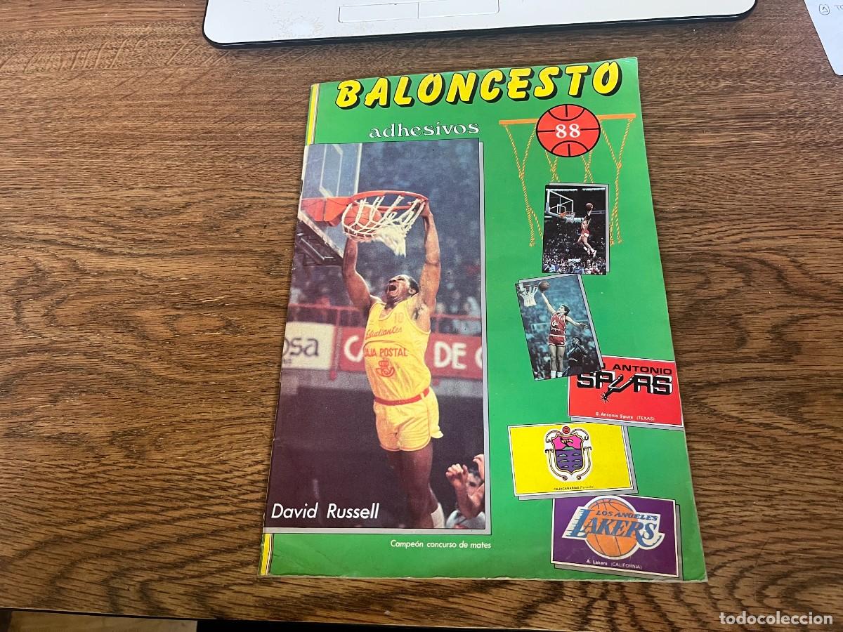 Coleccionismo &aacute;lbum: ALBUM COMPLETO CROMOS BALONCESTO 88 J. MERCHANTE