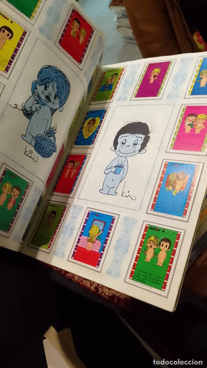 Coleccionismo &aacute;lbum: Caderneta Amor &Eacute; 1976 Completa - Foto 7