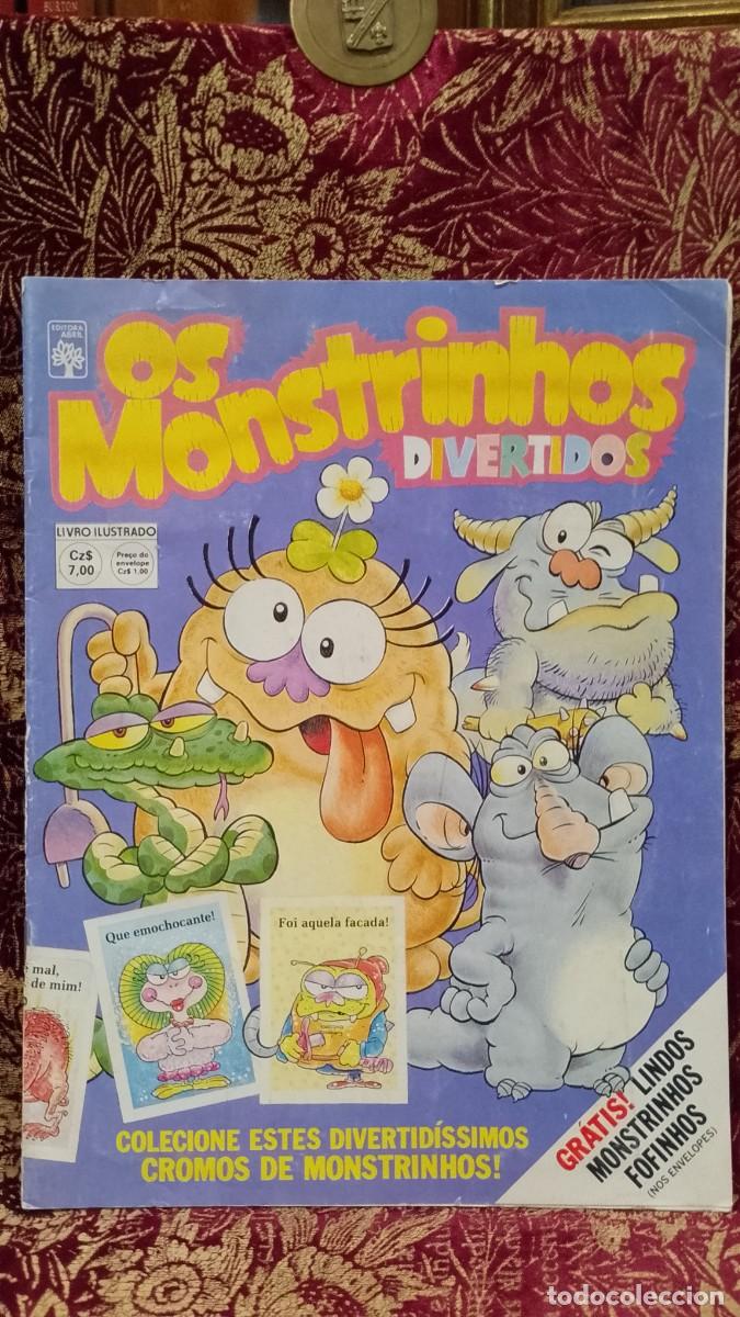 Coleccionismo &aacute;lbum: Caderneta Os Monstrinhos Divertidos Completa