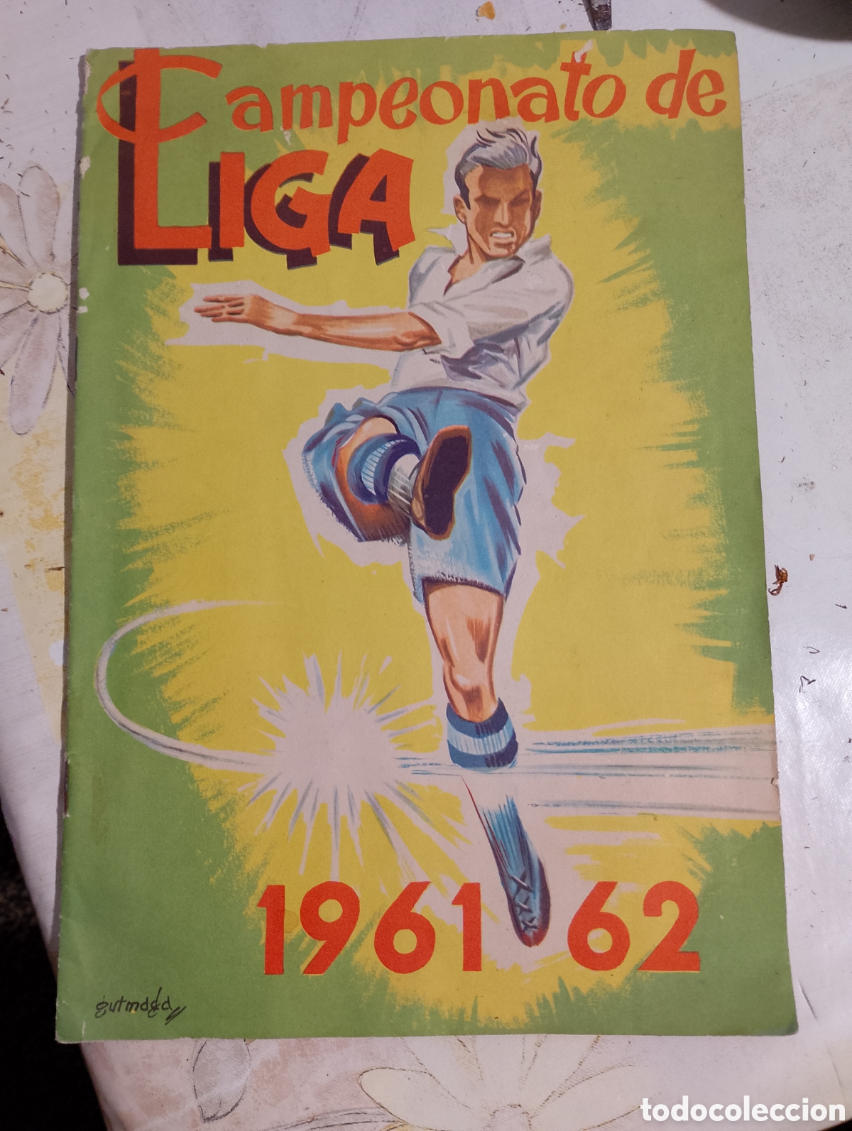 Coleccionismo &aacute;lbum: &Aacute;lbum La Liga 1962 completo