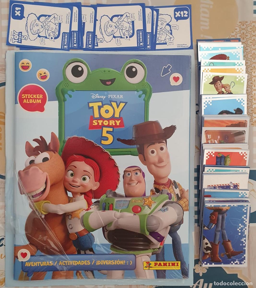 Coleccionismo &aacute;lbum: TOY STORY 5 DISNEY PIXAR . PANINI 2026. COLECCI&Oacute;N COMPLETA . CROMOS SIN PEGAR