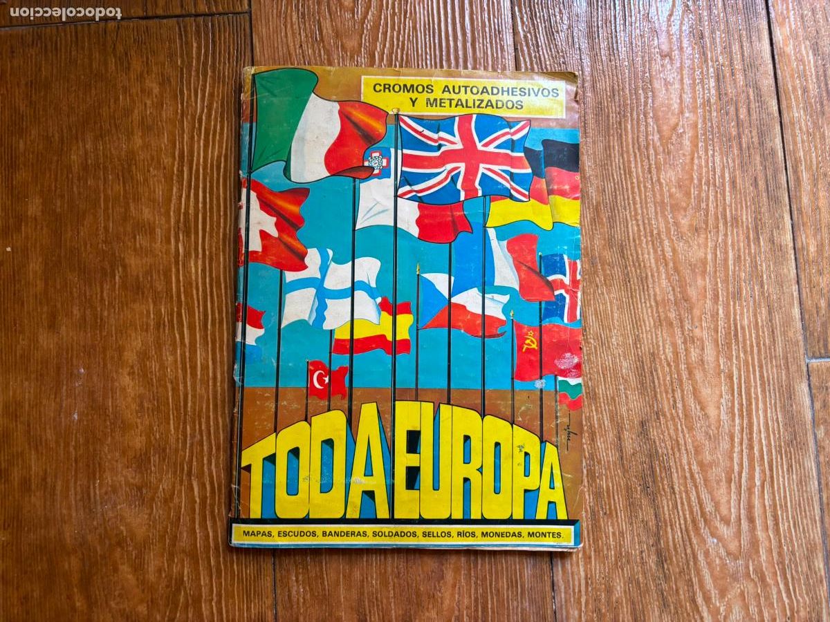 Coleccionismo &aacute;lbum: TODA EUROPA - DIFUSORA DE CULTURA 1975 ALBUM DE 260 CROMOS COMPLETO