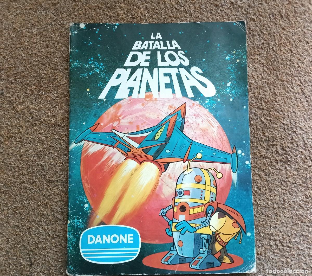 Coleccionismo &aacute;lbum: &Aacute;lbum completo. La Batalla de los planetas. Danone. 94 cromos