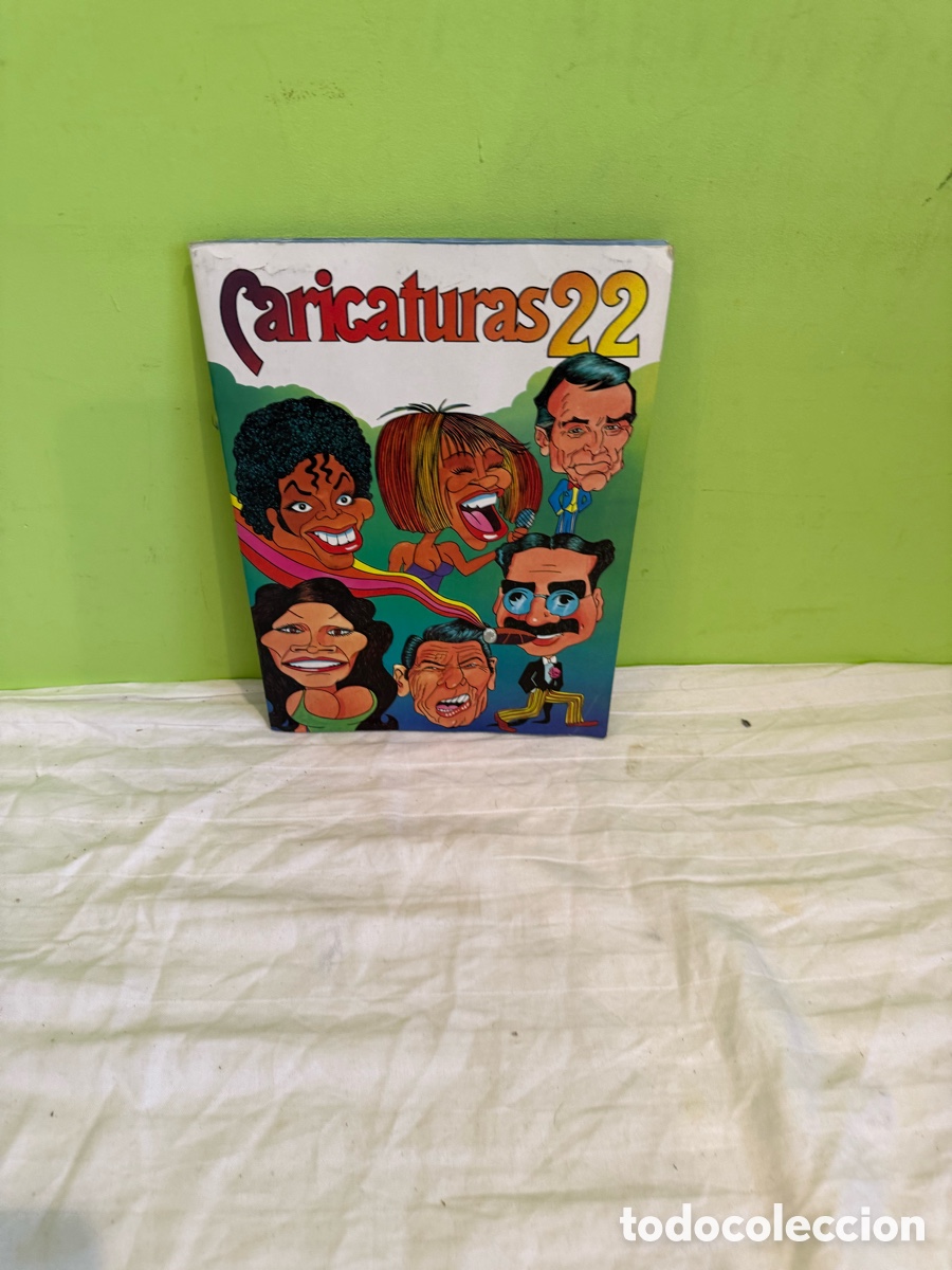 Coleccionismo &aacute;lbum: &Aacute;lbum de cromos Caricaturas 22 &ndash; Colecci&oacute;n completa &ndash; Personajes famosos