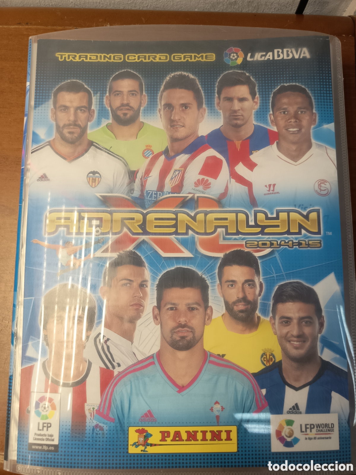 Coleccionismo &aacute;lbum: ALBUM COMPLETO ADRENALYN LIGA 2014 2015 TODO LO EDITADO 577 CROMOS