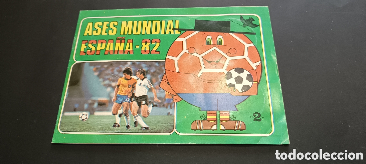 Coleccionismo &aacute;lbum: ALBUM DE CROMOS - &rdquo; ASES DEL MUNDIAL ESPA&Ntilde;A 82 &rdquo; - NARANJITO - COMPLETO - EDITORIAL GENESIS - REYAUC