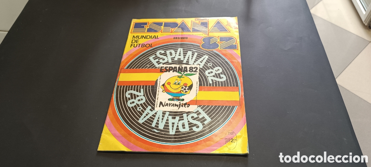 Coleccionismo &aacute;lbum: ALBUM DE CROMOS - &rdquo; ESPA&Ntilde;A 82 NARANJITO &rdquo; - MUNDIAL DE FUTBOL - COMPLETO - EDITORIAL REYAUCA -