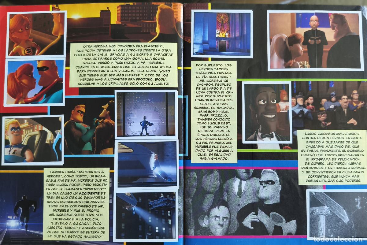 Coleccionismo &aacute;lbum: ALBUM DE CROMOS LOS INCREIBLES COMPLETO Ref 2 - Foto 3