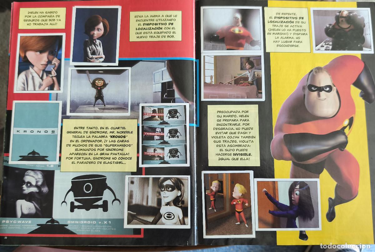 Coleccionismo &aacute;lbum: ALBUM DE CROMOS LOS INCREIBLES COMPLETO Ref 2 - Foto 16