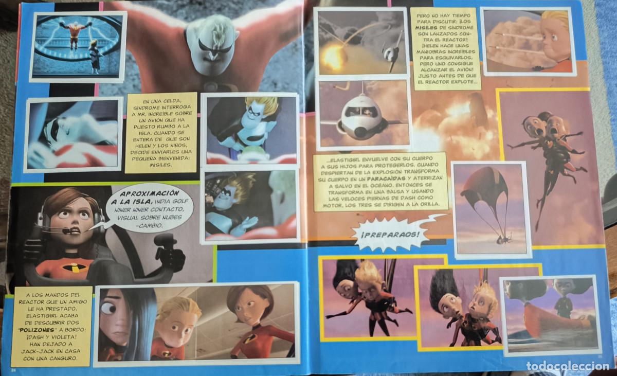 Coleccionismo &aacute;lbum: ALBUM DE CROMOS LOS INCREIBLES COMPLETO Ref 2 - Foto 17