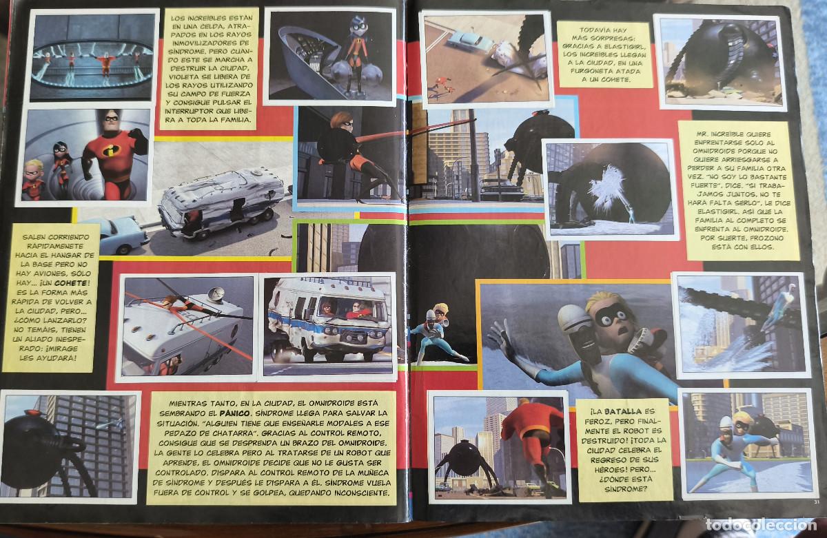 Coleccionismo &aacute;lbum: ALBUM DE CROMOS LOS INCREIBLES COMPLETO Ref 2 - Foto 20