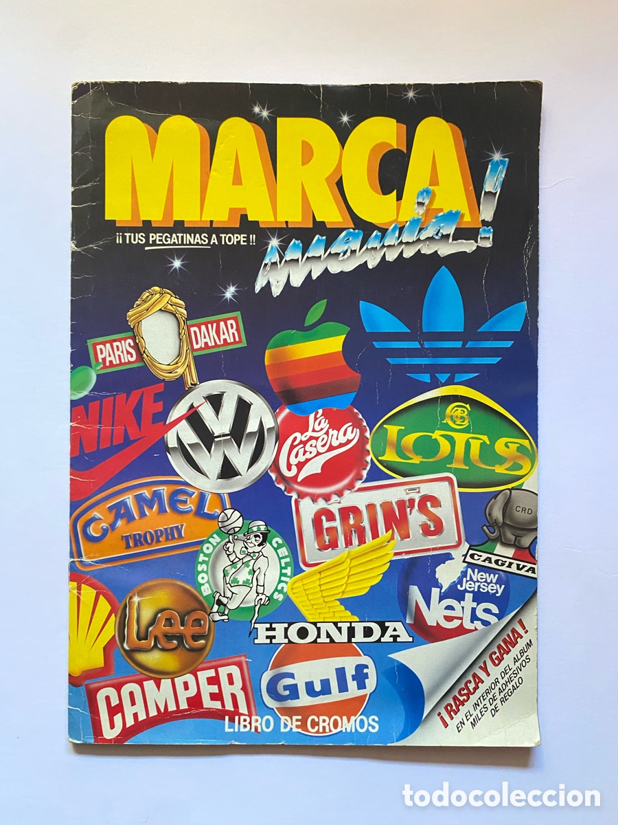 Coleccionismo &aacute;lbum: &Aacute;lbum de cromos Marcamania COMPLETO