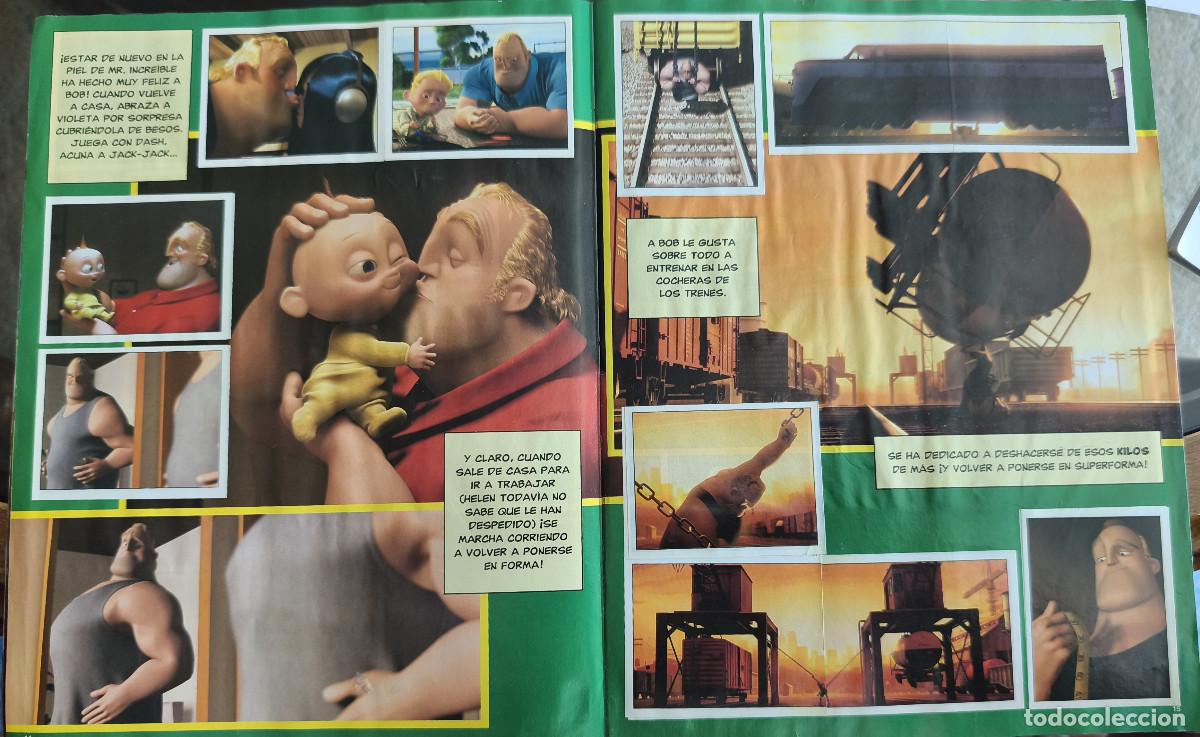Coleccionismo &aacute;lbum: ALBUM DE CROMOS LOS INCREIBLES COMPLETO Ref 3 - Foto 8