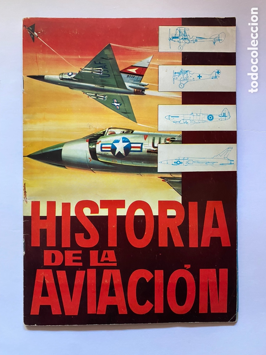 Coleccionismo &aacute;lbum: &Aacute;lbum de cromos Historia de la Aviaci&oacute;n COMPLETO