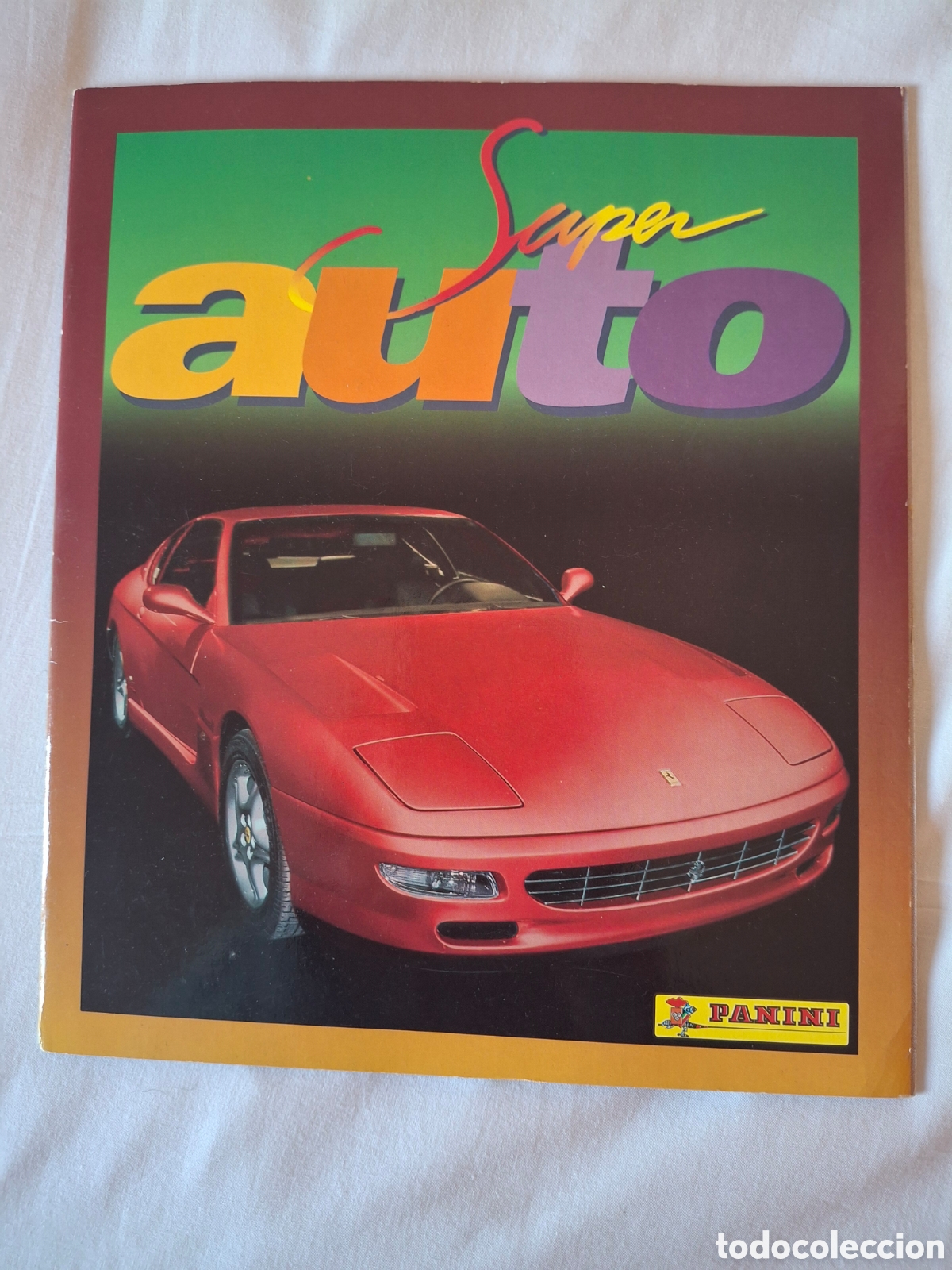 Coleccionismo &aacute;lbum: &Aacute;lbum cromos completo S&uacute;per Auto de Panini
