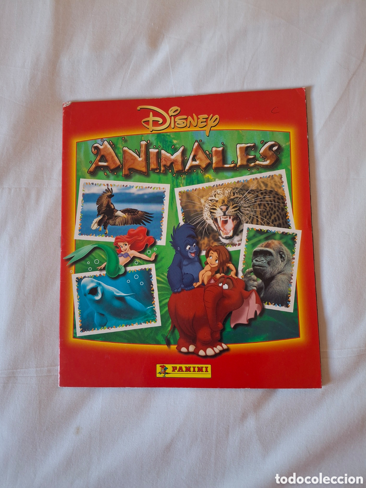 Coleccionismo &aacute;lbum: &Aacute;lbum cromos ANIMALES Disney