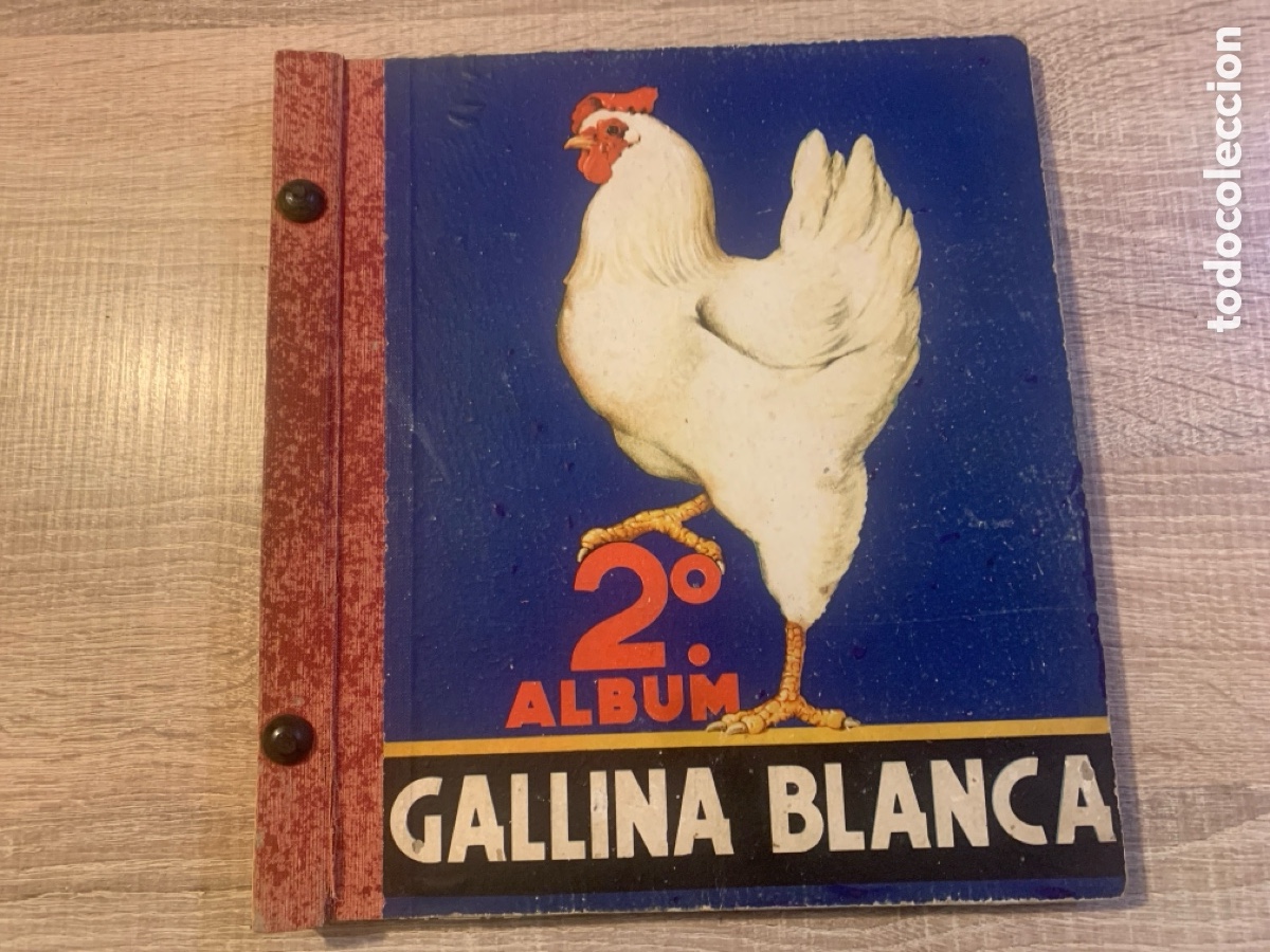 Coleccionismo &aacute;lbum: Gallina Blanca 2 album cromos completo a&ntilde;o 1948