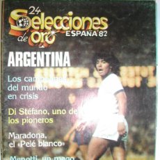 Álbum de fútbol completo: RARA PUBLICACIÓN DEL AÑO 82 CON MONOGRAFICOS DE LAS DISTINTAS SELECCIONES. 72 PÁGINAS MARADONA