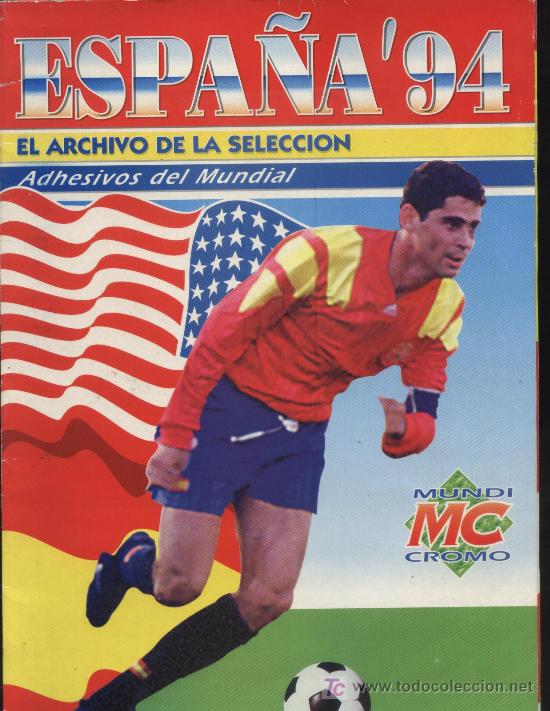 &Aacute;lbum de f&uacute;tbol completo: COLECCION DE ESPA?A 94 - Foto 1