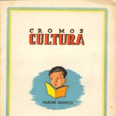 Álbum de fútbol completo: (AL-541)ALBUM CROMOS MIXTO FUTBOL CULTURA QUINTO AÑO 1942