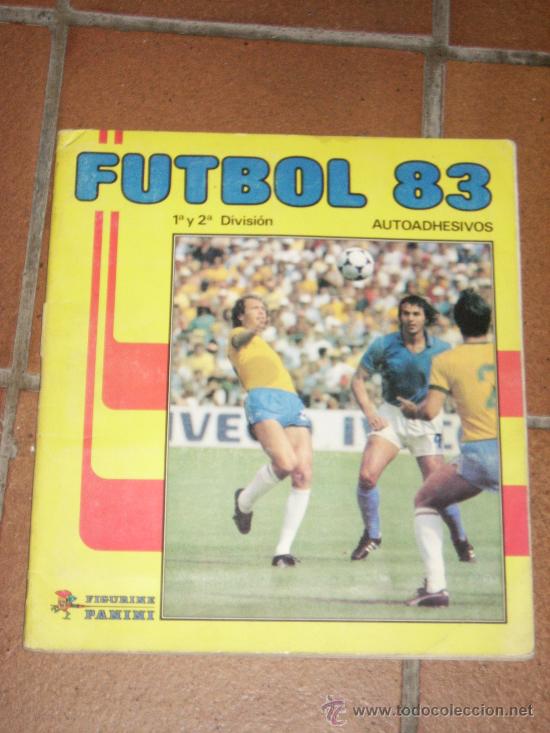 &Aacute;lbum de f&uacute;tbol completo: FUTBOL 83 PANINI - Foto 1