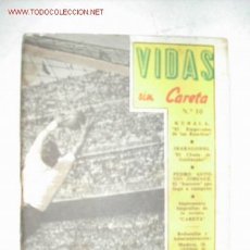 Álbum de fútbol completo: VIDAS SIN CARETA. KUBALA, IRARAGORRI Y PEDRO ANTONIO JIMENEZ. FUTBOL Y BOXEO