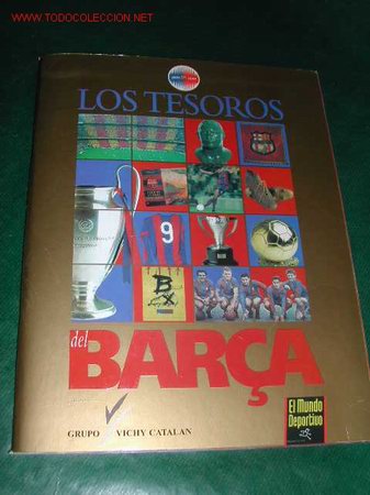 &Aacute;lbum de f&uacute;tbol completo: LOS TESOROS DEL BAR&Ccedil;A - Foto 1