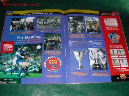 &Aacute;lbum de f&uacute;tbol completo: LOS TESOROS DEL BAR&Ccedil;A - Foto 3