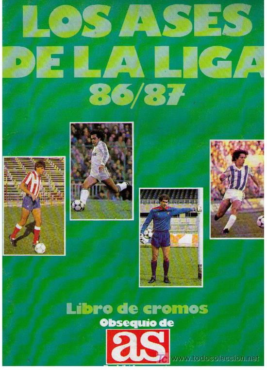Álbum cromos Fútbol 87 (liga 86-87) COMPLETO de segunda mano por 50 EUR en  Avilés en WALLAPOP