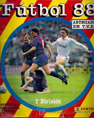 &Aacute;lbum de f&uacute;tbol completo: FUTBOL 88 - Foto 1