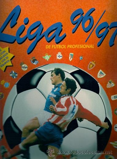 &Aacute;lbum de f&uacute;tbol completo: LIGA 96-97 - Foto 1