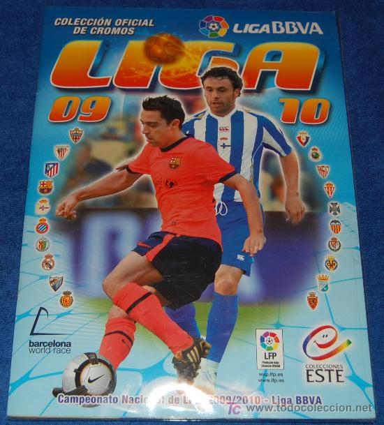 &Aacute;lbum de f&uacute;tbol completo: Liga 2009 2010 - Ediciones Este &iexcl;Completo e impecable! - Foto 1