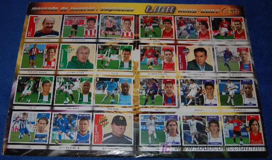 &Aacute;lbum de f&uacute;tbol completo: Liga 2006 2007 - Ediciones Este &iexcl;Completo e impecable! - Foto 9