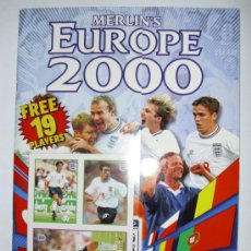 Álbum de fútbol completo: ALBUM COLECCION OFICIAL SELECCION INGLESA EURO 2000 - ED. MERLIN`S 