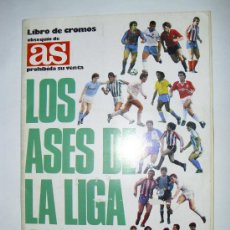 Álbum de fútbol completo: ALBUM LOS ASES DE LA LIGA 87-88 PERIODICO AS. Lote 24578997