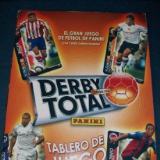 Álbum de fútbol completo: ALBUM DERBY TOTAL 2004/05 PANINI TABLERO DE JUEGO. Lote 28685387