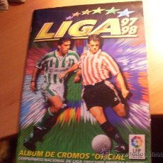 Álbum de fútbol completo: ALBUM COMPLETO CON ULTIMOS FICHAJES MUCHOS COLOCAS (520 CROMOS ) LIGA 97 98 1997 - 1998 ESTE (AB-1)