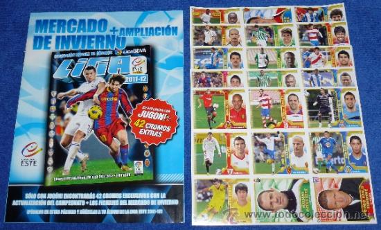 &Aacute;lbum de f&uacute;tbol completo: Liga 2011 - 2012 - Ediciones Este &iexcl;Completo e Impecable! - Foto 2