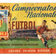 Álbum de fútbol completo: CAMPEONATOS NACIONALES DE FUTBOL 1951-52 VALENCIA COMPLETO RUIZ ROMERO NUNCA VISTO EN TODOCOLECCION.. Lote 32740495