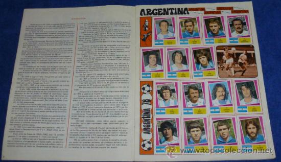 &Aacute;lbum de f&uacute;tbol completo: Argentina 78 - fher &iexcl;Completo e impecable! - Foto 2