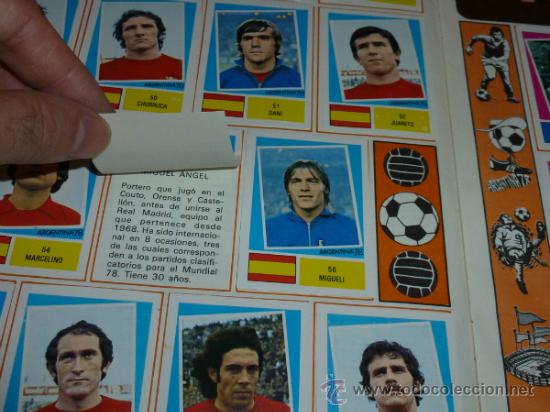 &Aacute;lbum de f&uacute;tbol completo: Argentina 78 - fher &iexcl;Completo e impecable! - Foto 5